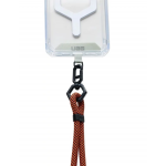 UAG Civilian Slim Universal ρυθμιζόμενο Strap Λαιμού Crossbody Lanyard για Θήκες SMARTPHONE - RUST ΠΟΡΤΟΚΑΛΙ / ΜΑΥΡΟ - 964420119140